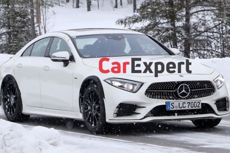2024 Mercedes-Benz CLS mule spied