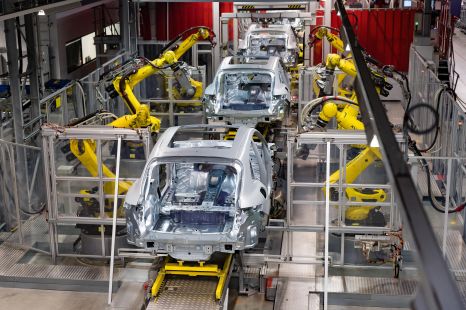 Who won the global automotive sales race in 2021?