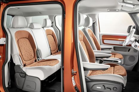 Volkswagen ID. Buzz interior revealed