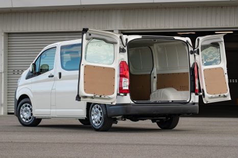Toyota HiAce gaining barn door option