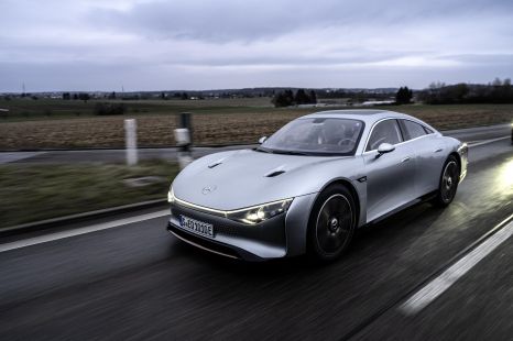 Mercedes-Benz EV concept exceeds 1100km range per charge