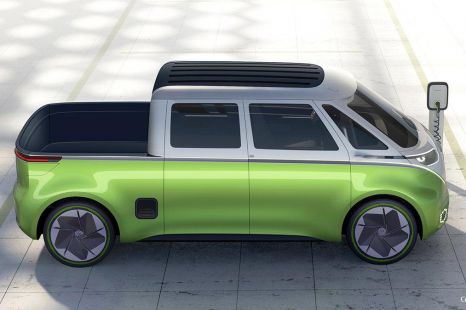 Volkswagen ID. Buzz ute concept revealed
