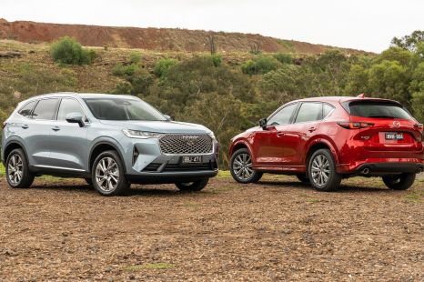 2022 Mazda CX-5 v Haval H6 comparison