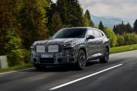2023 BMW XM teased, power and torque lower than concept