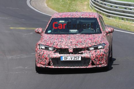 2023 Honda Civic Type R spied