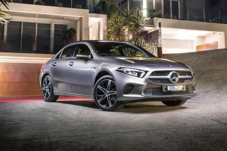 Mercedes-Benz A250e plug-in hybrid sedan axed