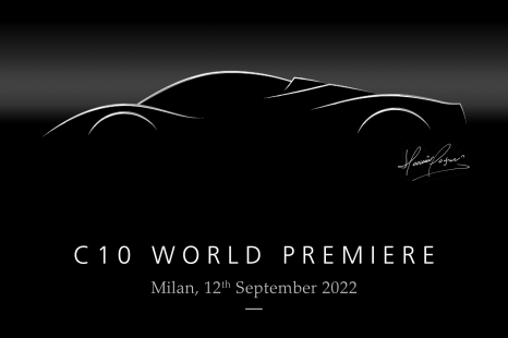 Pagani C10 teased