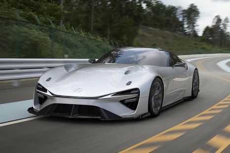 Concept electric Lexus LFA follow-up set for Goodwood