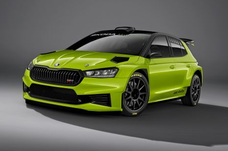 Skoda Fabia RS Rally2 WRC car revealed