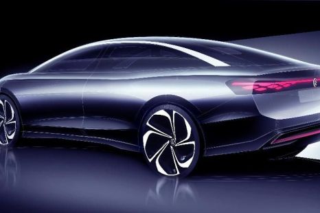2022 Volkswagen ID. Aero concept teased,  June 27 reveal