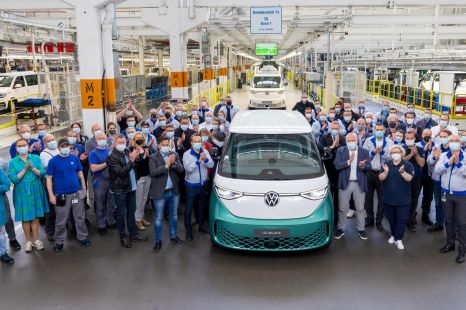 2022 Volkswagen ID. Buzz series production starts