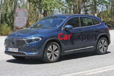 2023 Mercedes-Benz EQA facelift spied