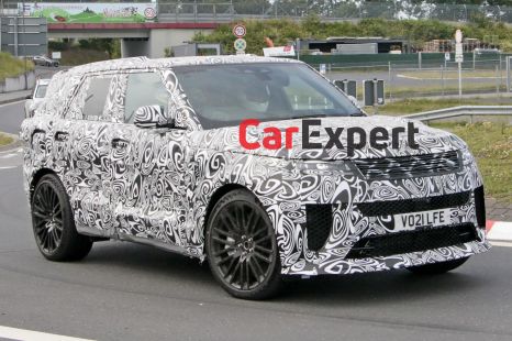 2023 Range Rover Sport SVR spied