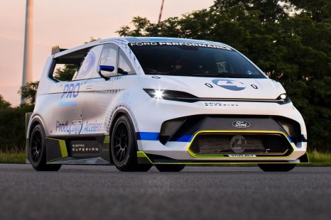 Electric Ford SuperVan concept unveiled at Goodwood with 1471kW