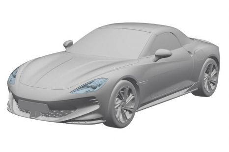MG 'Cyberster' electric sports car revealed in patent filing