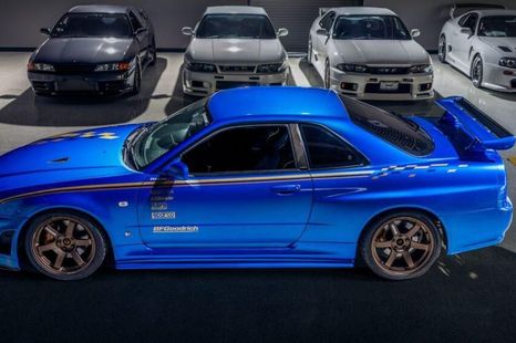 Paul Walker's 2001 Motorex Nissan R34 GT-R V-Spec II is for sale
