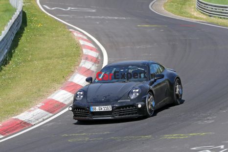 2023 Porsche 911 facelift spied, new cabin spotted
