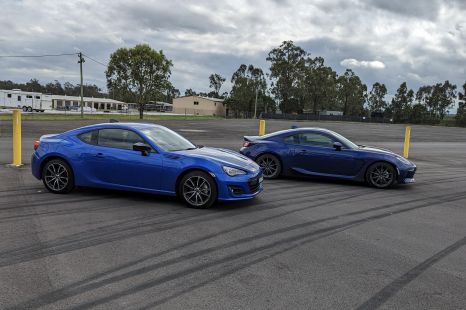 Subaru BRZ: Old v new track comparison
