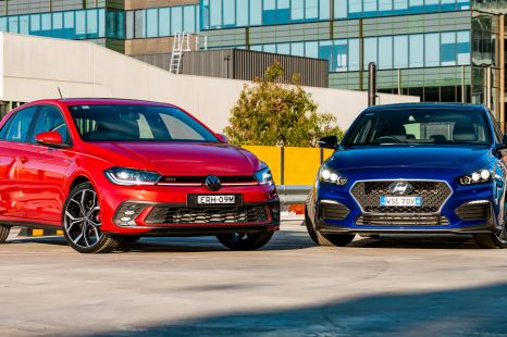 2022 Hyundai i30 N Line v Volkswagen Polo GTI comparison
