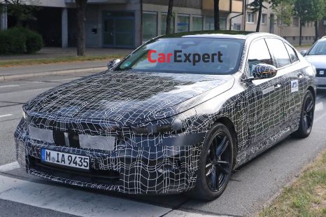 2024 BMW 5 Series taking shape
