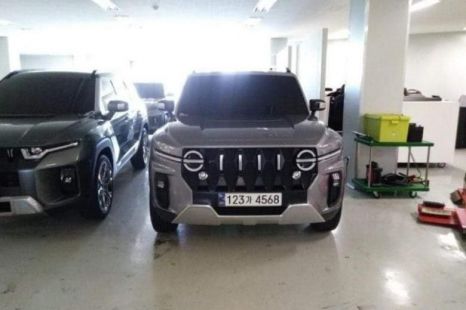 SsangYong KR10 SUV leaked