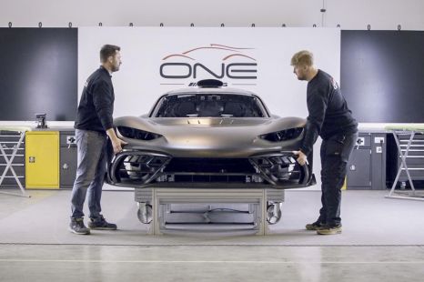2022 Mercedes-AMG One hybrid hypercar starts production