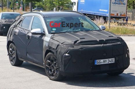 2023 Hyundai Kona Electric spied