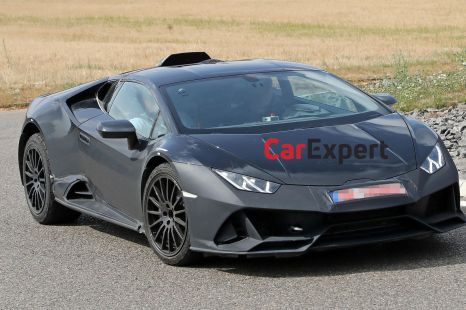 2023 Lamborghini Huracan Sterrato high-rider spied again