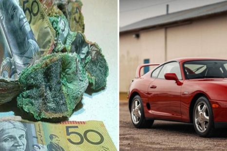 Wife cooks $15,000 after man sells Supra and hides cash in oven