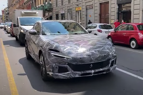 2023 Ferrari Purosangue teased