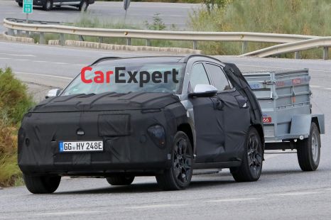 2023 Hyundai Kona Electric spied again
