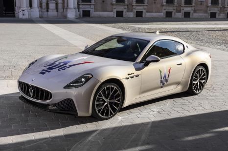 New Maserati GranTurismo hits the road, with MC20's Nettuno V6