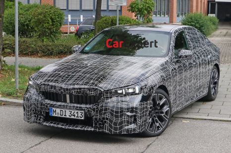 2024 BMW 5 Series spied