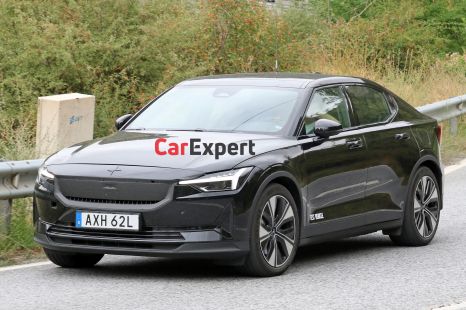 2024 Polestar 2 EV facelift spied
