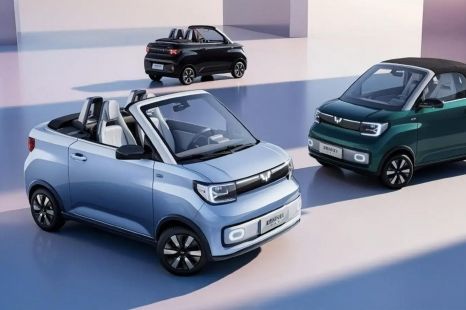 Wuling Hongguang Mini EV Cabrio: Tiny drop-top revealed