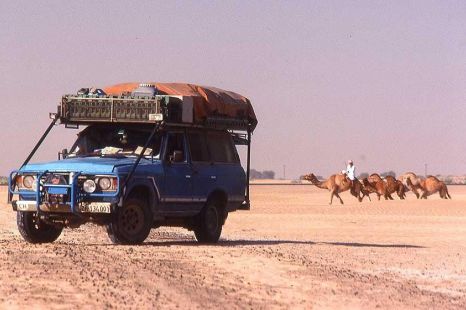 They've been driving since 1984 and traveled 778,922km in a 1982 LandCruiser