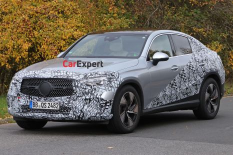 2023 Mercedes-Benz GLC Coupe spied again