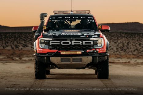 Australia-developed Ford Ranger Raptor taking on Baja 1000