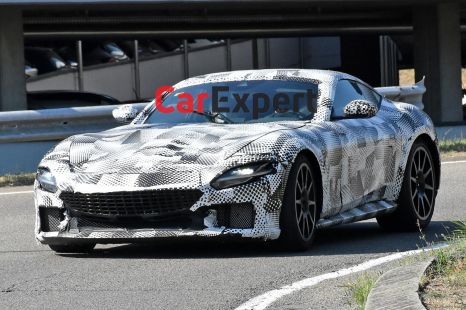 Ferrari 812 Superfast successor snapped