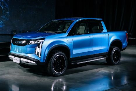 Foxtron reveals EV ute and SUVs, sets lofty sales target