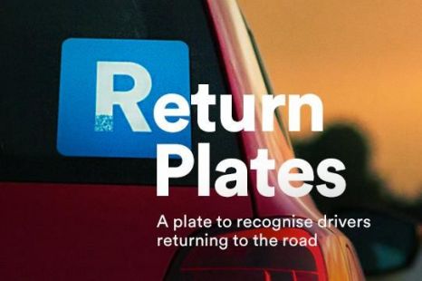 'R Plates' designed to help people returning from road trauma