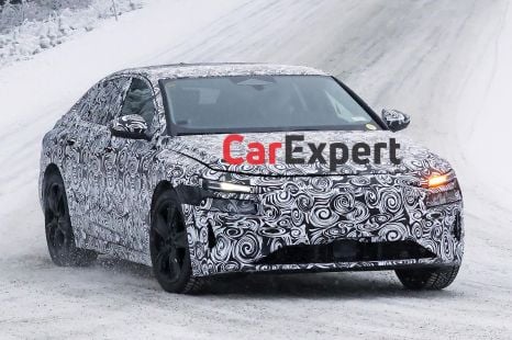 2024 Audi A6 e-tron spied