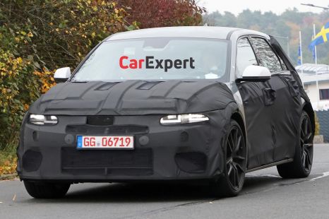 2024 Hyundai Ioniq 5 N spied at the Nürburgring