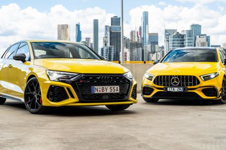 Audi RS3 v Mercedes-AMG A45 S comparison