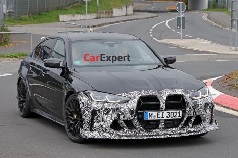 2023 BMW M3 CS spied