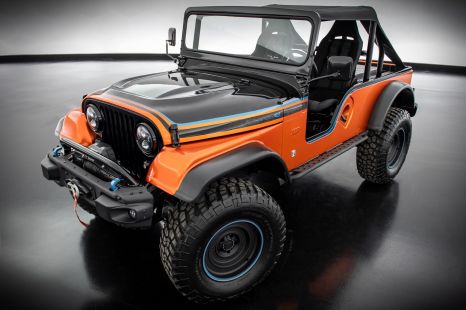 Jeep CJ Surge concept revealed as electric restomod