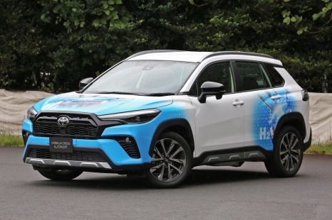 Toyota unveils hydrogen-powered Corolla Cross concept