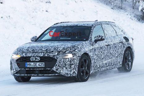 2024 Audi A4 Avant PHEV spied