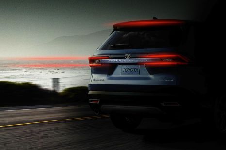 Toyota Grand Highlander teased with new Hybrid Max drivetrain