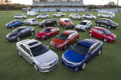 New vehicle sales in Australia: 2012 vs 2022